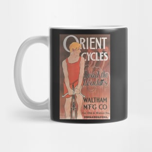 Orient Cycles - Vintage Bicycle Poster from 1895 Mug